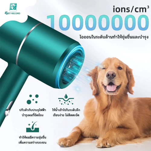 ไดร์เป่าขนสัตว์เลี้ยง 2800W 3