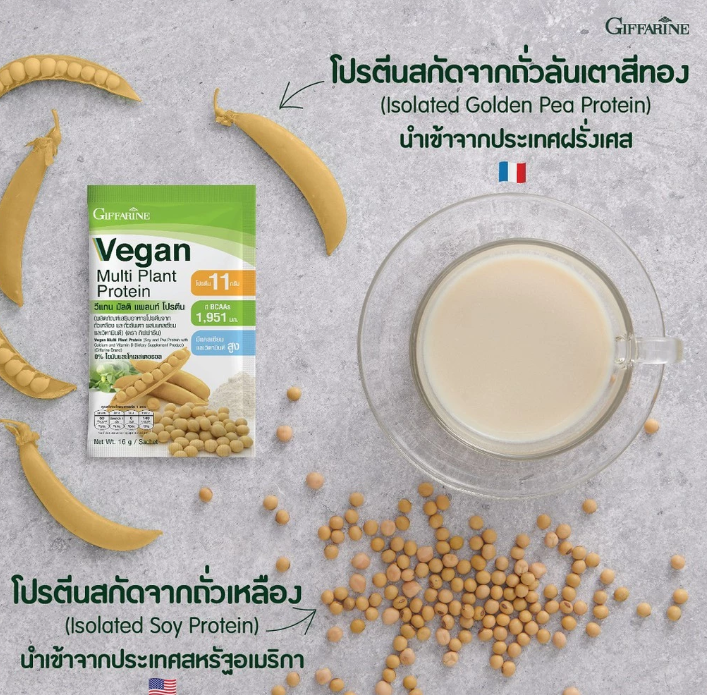 โปรตีนจากพืช Vegan Plant Protein 3