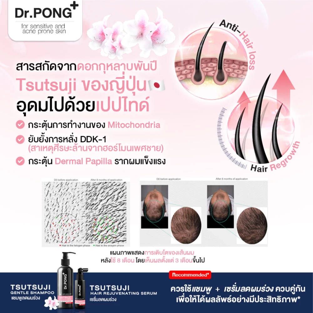 TSUTSUJI Hair Rejuvenating Serum 3