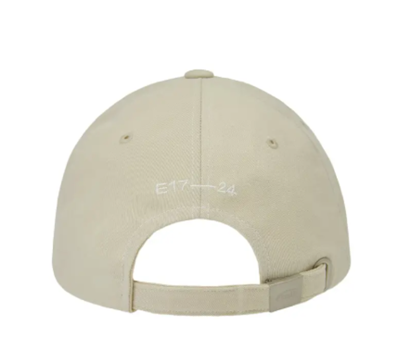 LETTERING LOGO WHITE STITCH BALL CAP 2
