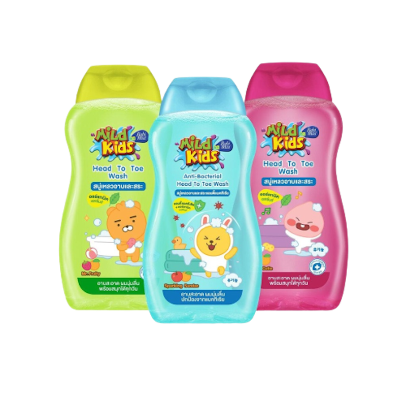 เบบี้ มายด์ สบู่อาบน้ำและสระผมเด็ก Head to Toe Wash 1