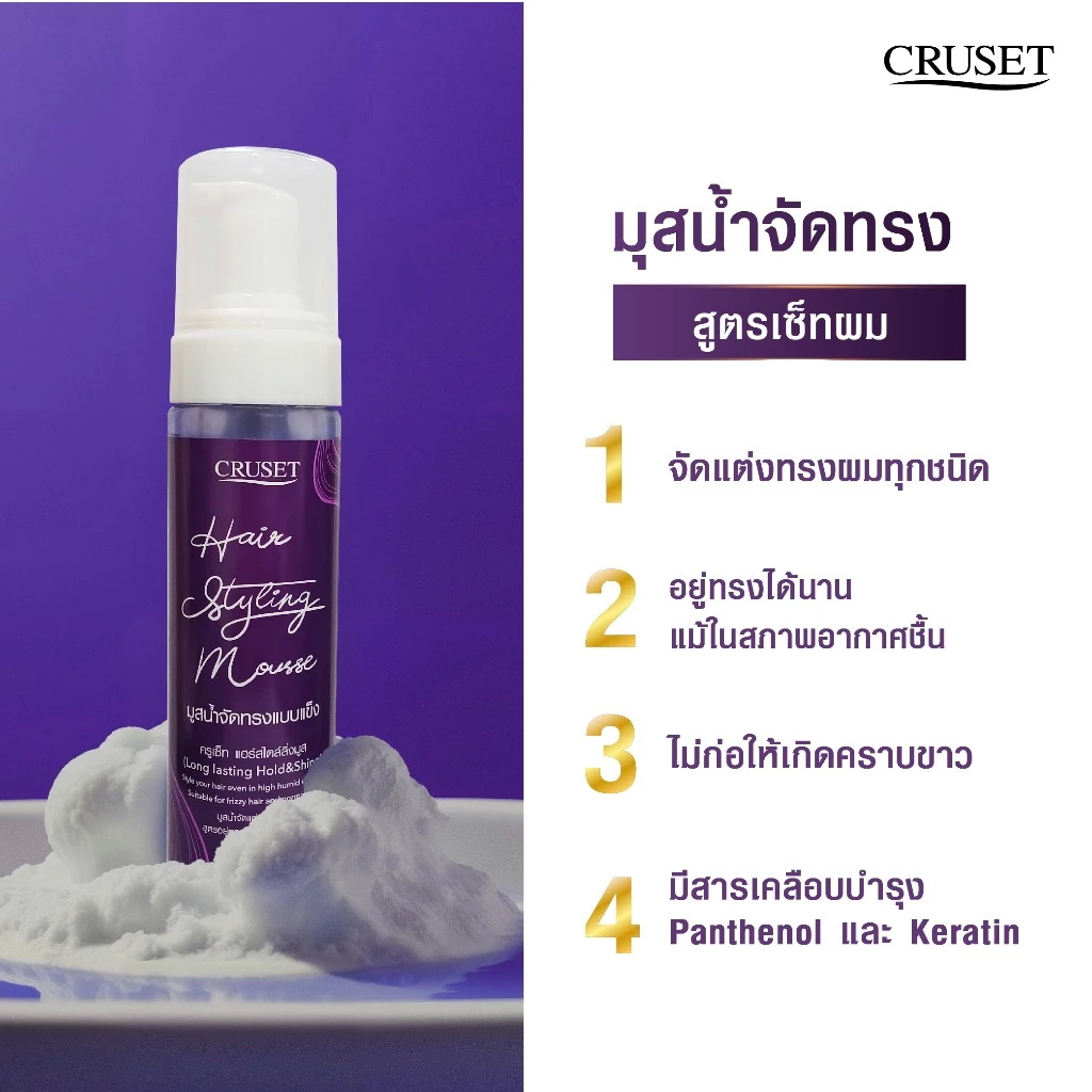 Hair Styling Mousse  3