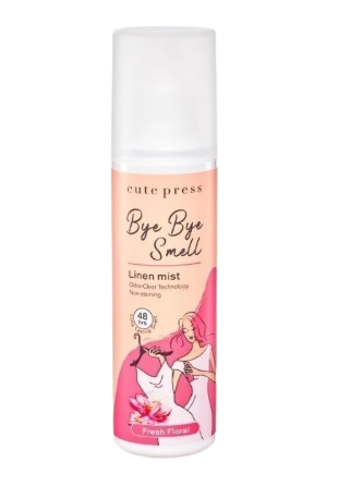 สเปรย์ฉีดผ้าหอม Bye Bye Smell Linen Mist กลิ่น Fresh Floral 1