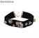 4. Kemstone – Black Velvet Choker with Vintage Flower & Butterfly Pendants 1