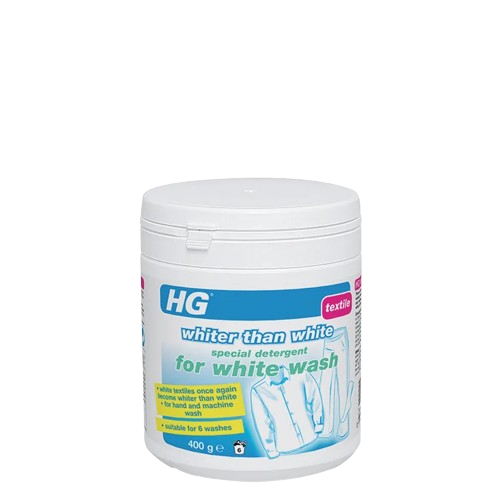 HG Whiter than white special detergent for white wash 1