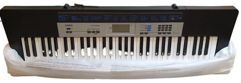 คีย์บอร์ดไฟฟ้า มือสอง รุ่น Casio CTK 1550 1