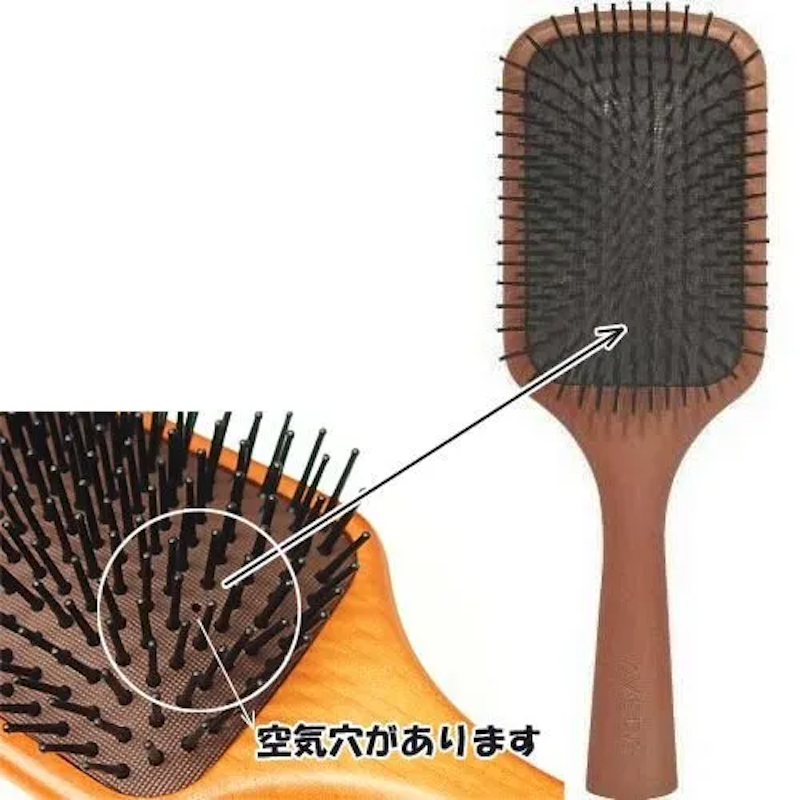 Wooden Paddle Brush 2