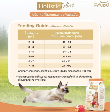 อาหารแมว Holistic Feline 3