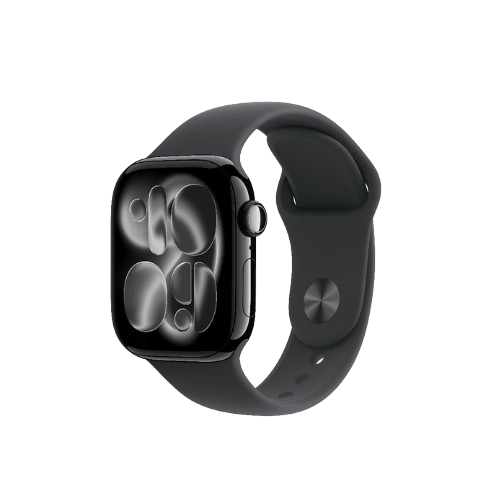Apple Watch Series 11 GPS 46mm Jet Black Aluminium Case With Sport Band 2