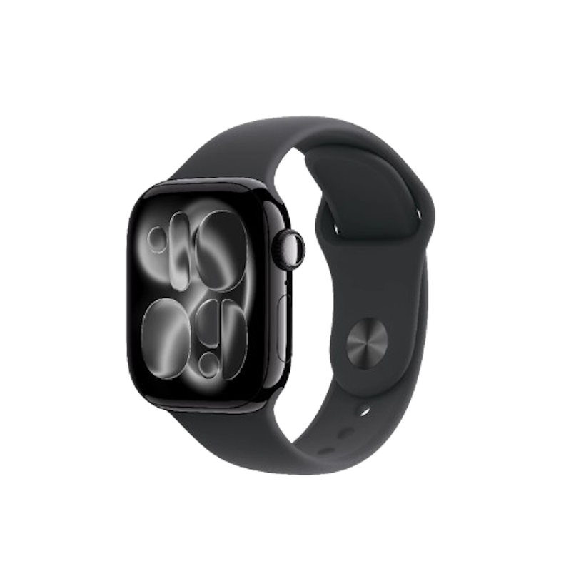 Apple Watch Series 11 GPS 46mm Jet Black Aluminium Case With Sport Band 2