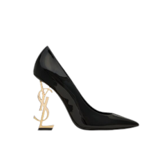 รองเท้าส้นสูงแบรนด์ดัง ผู้หญิง รุ่น Opyum Slingback Pumps In Patent Leather