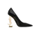 Saint Laurent รองเท้าส้นสูงแบรนด์ดัง ผู้หญิง รุ่น Opyum Slingback Pumps In Patent Leather 1