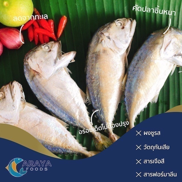 ของไหว้ ร.5 ปลาทูนึ่ง 4 ตัว  3