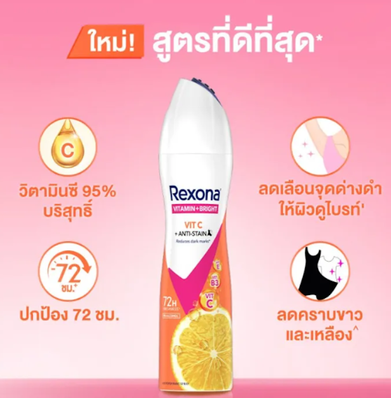 Deodorant Spray Vit C Anti Stain 2