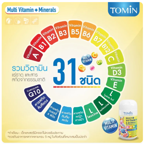 วิตามินรวม MultiVitamins 2