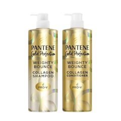 แชมพูและครีมนวดผม Gold Perfection Shampoo + Conditioner