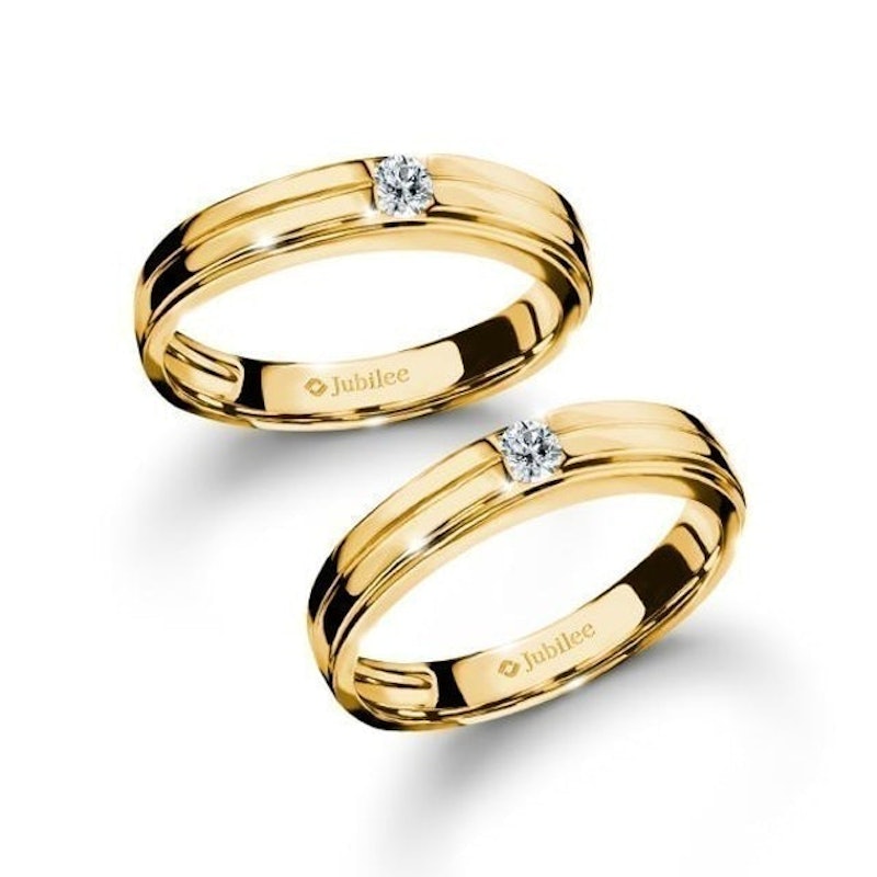 แหวนคู่ รุ่น Classy Diamond Band 2