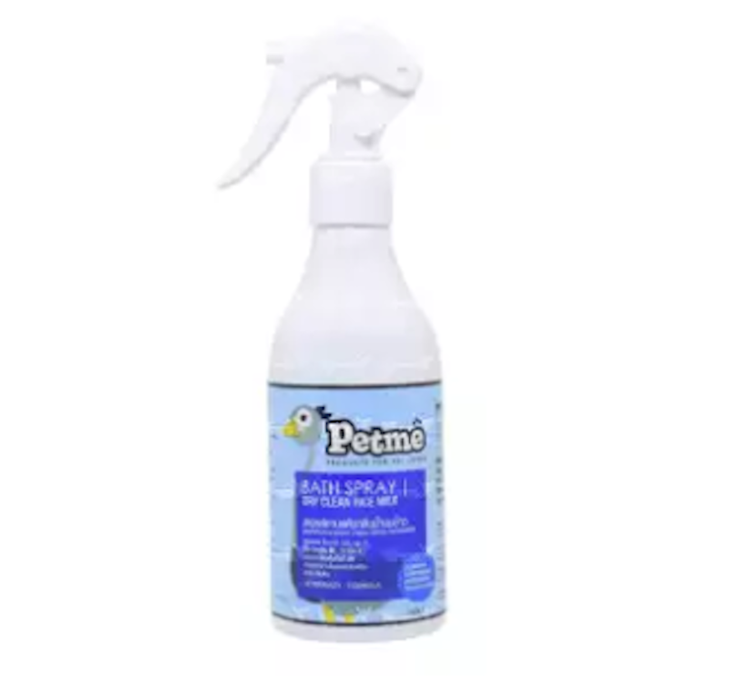 2. Petme Spray – Bath Spray Dry Clean Rice Milk 1