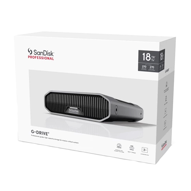 G-DRIVE G-Raid Mirror Thunderbolt 3 External Hard Drive 3