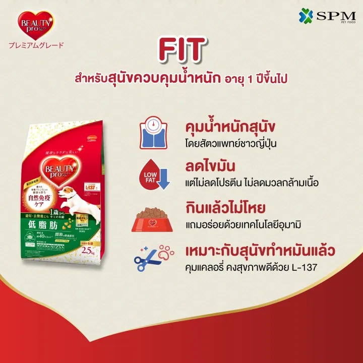 อาหารเม็ดสุนัข Holistic สูตร Fit 2