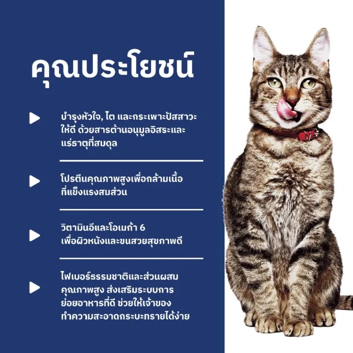 อาหารแมว สูตร Science Diet Indoor Adult  3