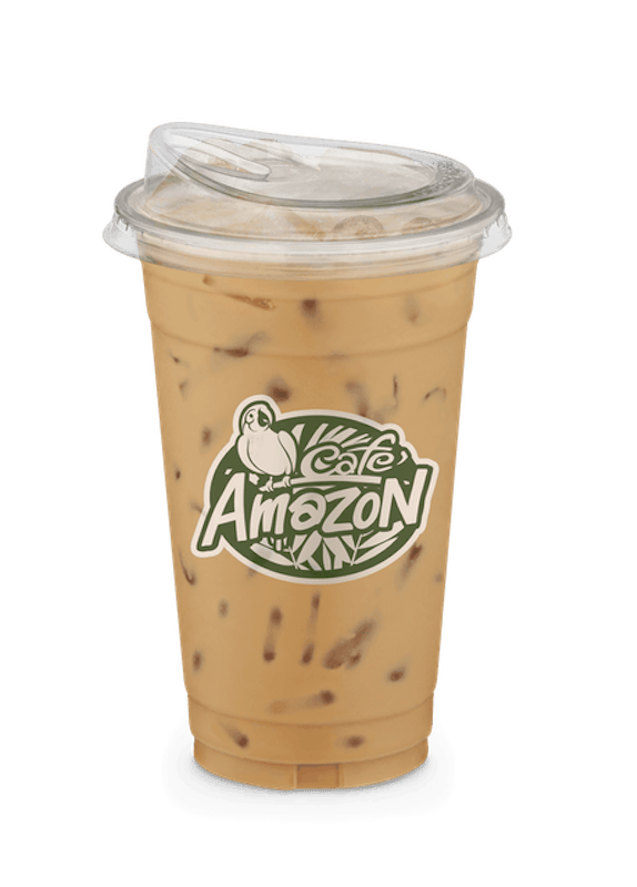 เมนูอเมซอน เพื่อสุขภาพ เฟรชคาเฟ่ลาเต้ 1