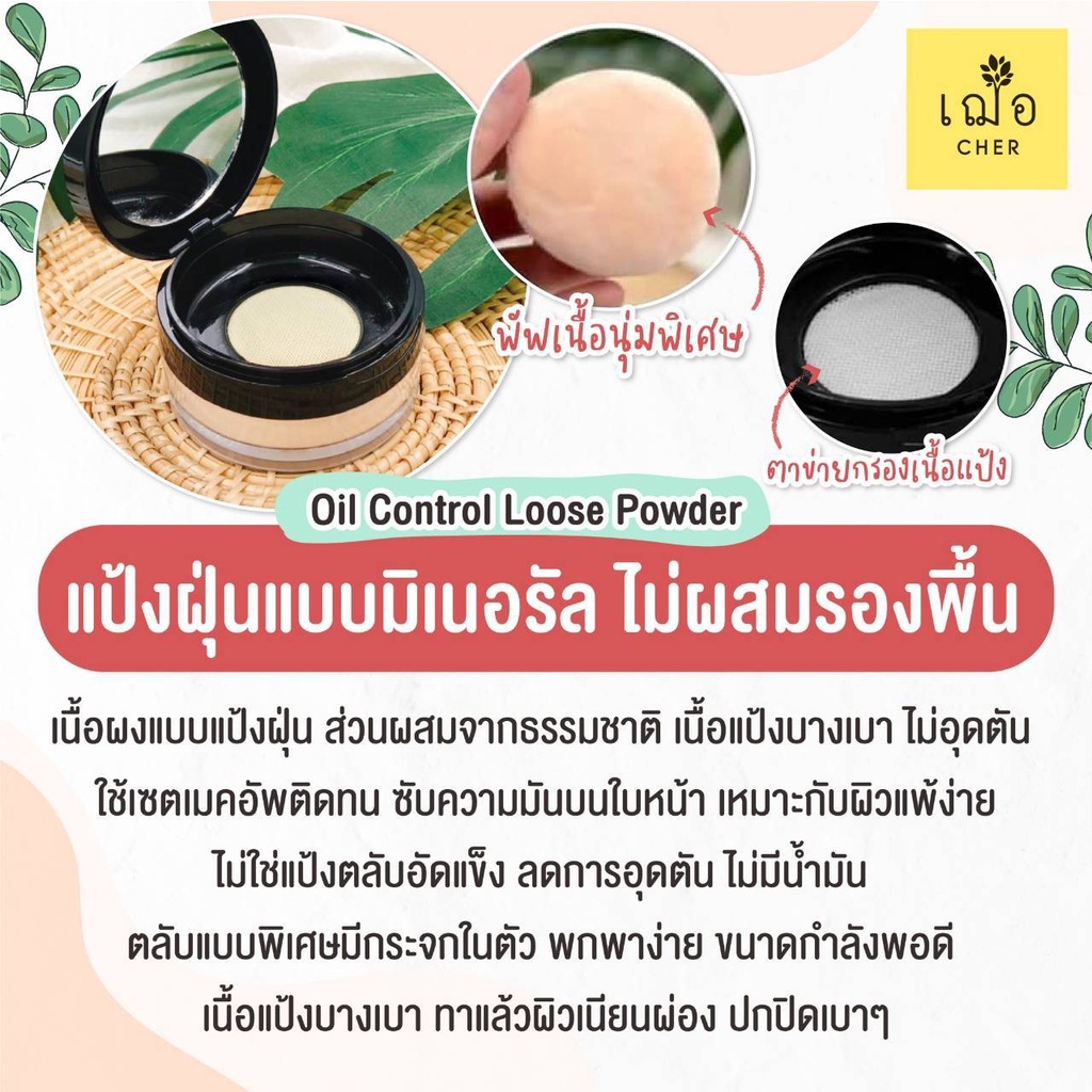 Oil Free Oil Control Loose Powder 3
