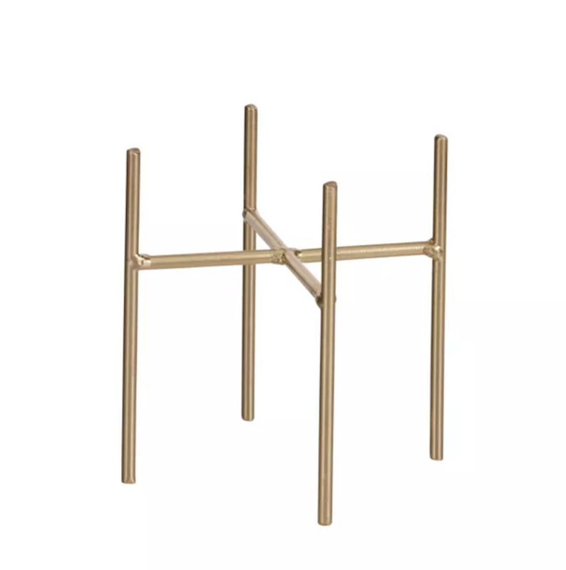 ขาตั้งกระถางต้นไม้ Ascot Plant Stand Gold 1