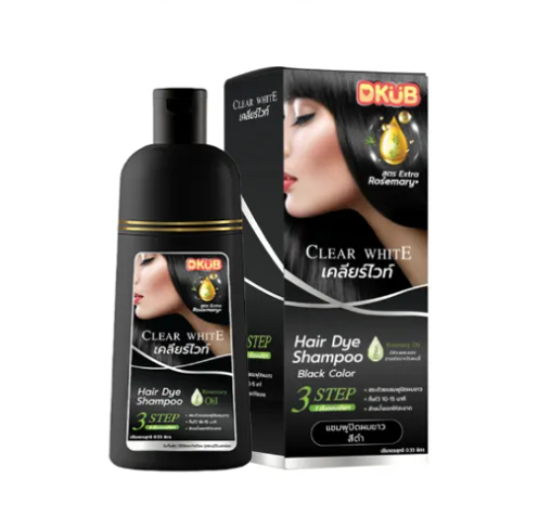 แชมพูปิดผมขาว Clear White 1