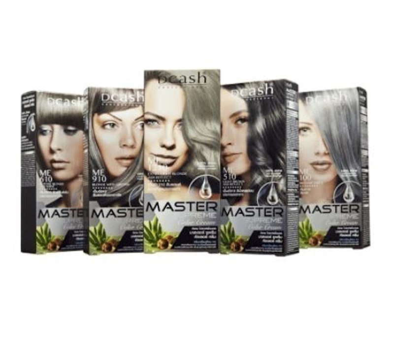 Professional Master Supreme Color Cream ยาย้อมผมสีเทา 3