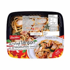 อีซี่ ช้อยส์ สปาเก็ตตี้ไส้กรอกและมาร์เบิ้ลเบคอนผัดพริกแห้ง