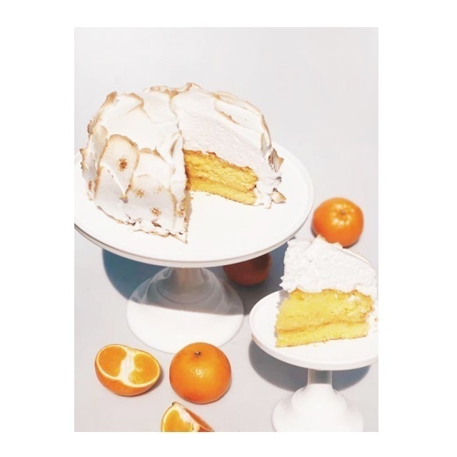 เค้กส้ม Orange Meringue Cake 3