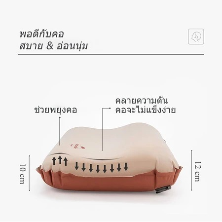 หมอนโฟมเป่าลม  3