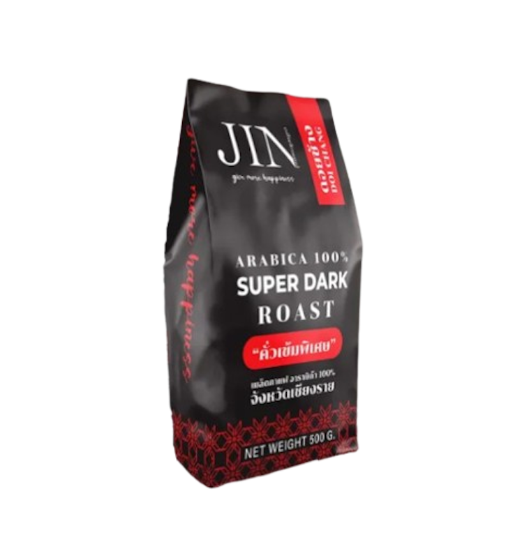 เมล็ดกาแฟคั่ว Super Dark Roast 1