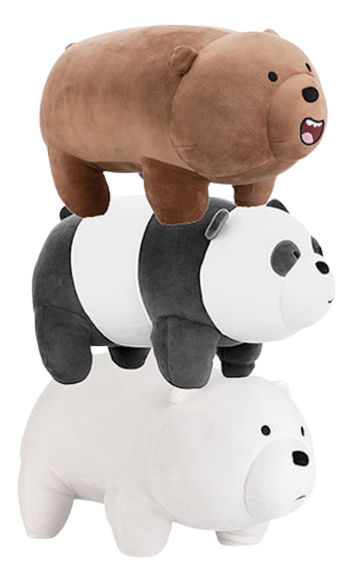 ของขวัญวันปัจฉิม ตุ๊กตา We Bare Bears 1