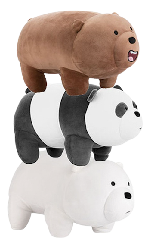 ของขวัญวันปัจฉิม ตุ๊กตา We Bare Bears 1