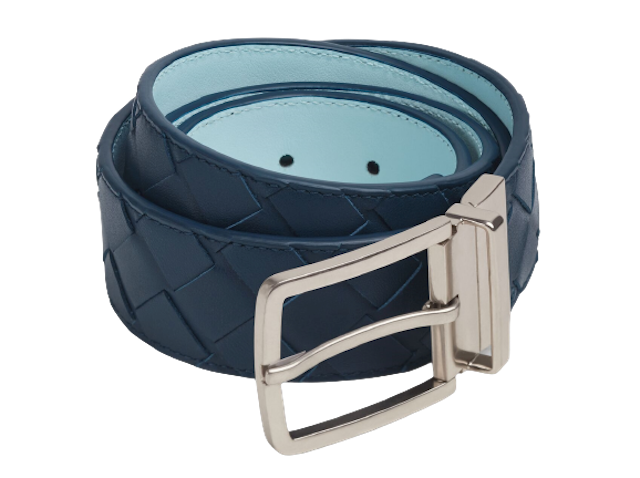 รุ่น Intrecciato Leather Belt 1