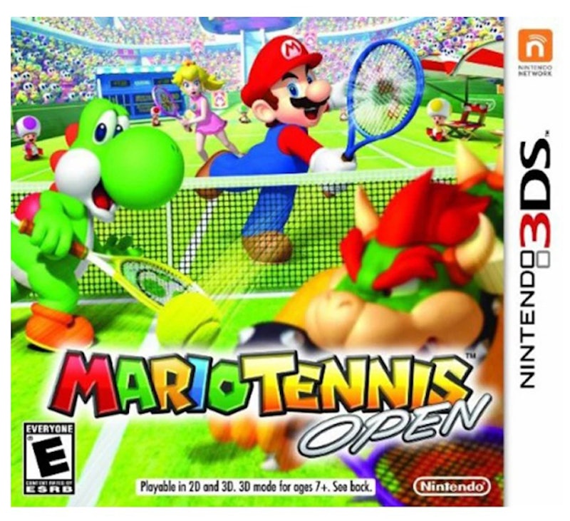 เกมกีฬาสำหรับ Nintendo 3DS Mario Tennis Open 1