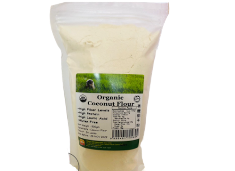 แป้งคีโต Organic Coconut Flour 1