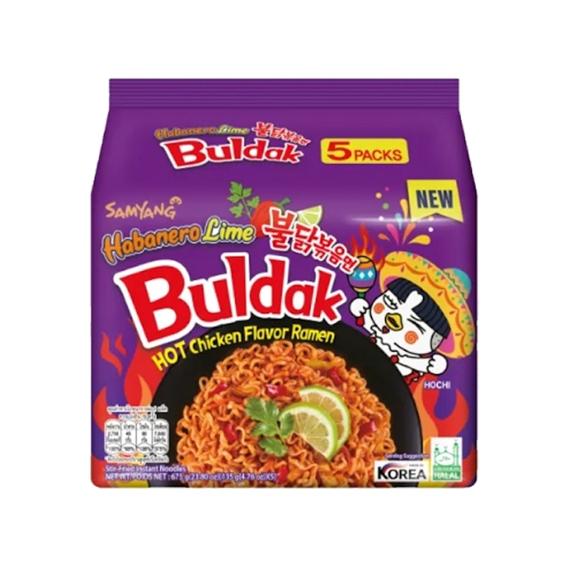 ซัมยัง Buldak Habanero Lime Ramen 1