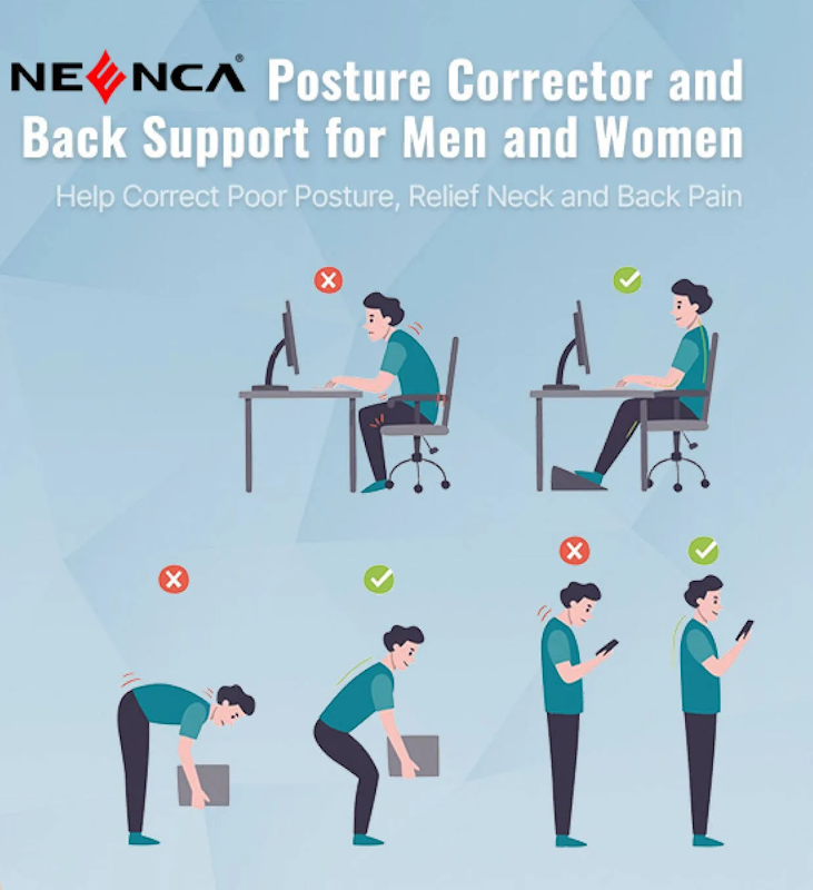 อุปกรณ์ปรับท่าทาง Posture Corrector And Back Support 4