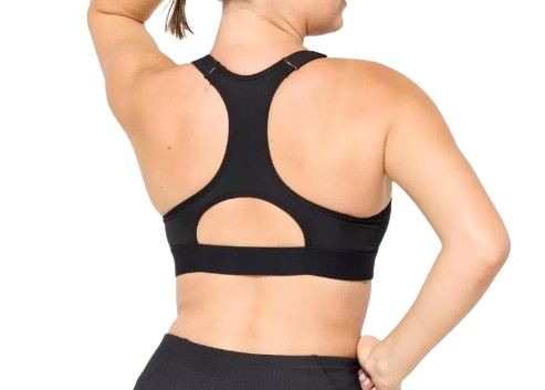 สปอร์ตบรา Women'S High Support Zipped Sports Bra With Cups รุ่น 900 2