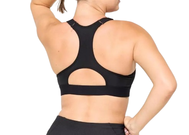 สปอร์ตบรา Women'S High Support Zipped Sports Bra With Cups รุ่น 900 2