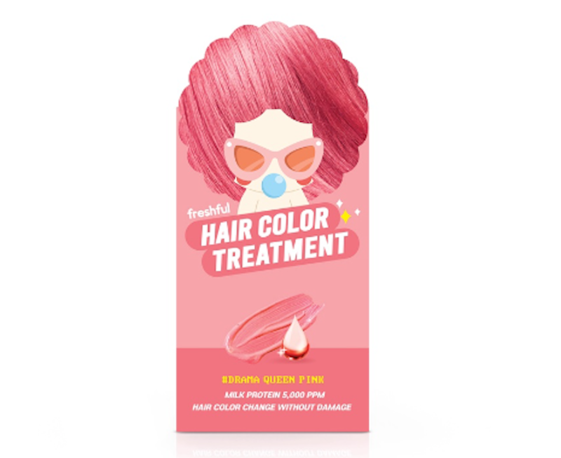 ยาย้อมผมสีชมพู Hair Color Treatment Drama Queen Pink 1