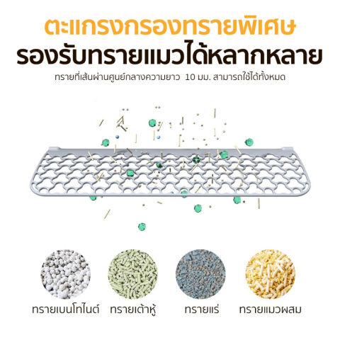 ห้องน้ำแมวอัตโนมัติขนาดใหญ่ C40 Smart Cat Litter Box 3