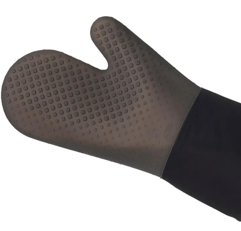 Silicone Oven Mitt - Black 2