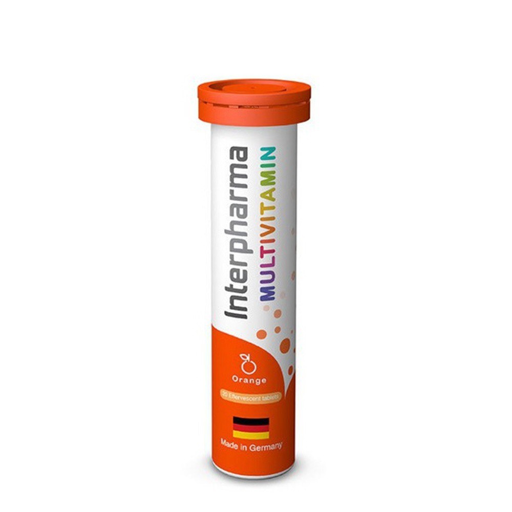 วิตามินรวม รูปแบบเม็ดฟู่ Multivitamin Orange  3