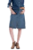 Levi's กระโปรงยีนส์ รุ่น A-Line Midi Skirt - EVERYTHING IS INDIGO 1