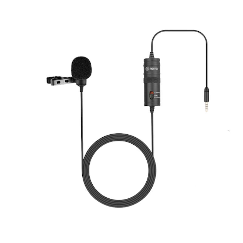ไมค์ติดปกเสื้อ Lavalier Microphone 1