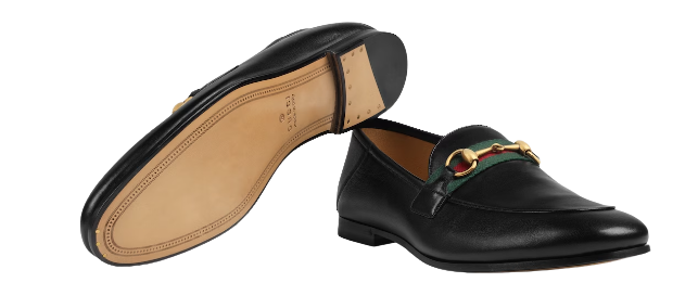 Men's Leather Horsebit Loafer With Web  3
